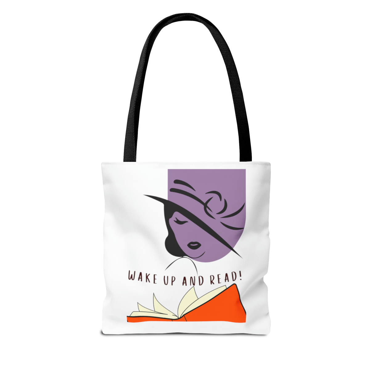 Wake up and Read – Tote Bag (AOP)