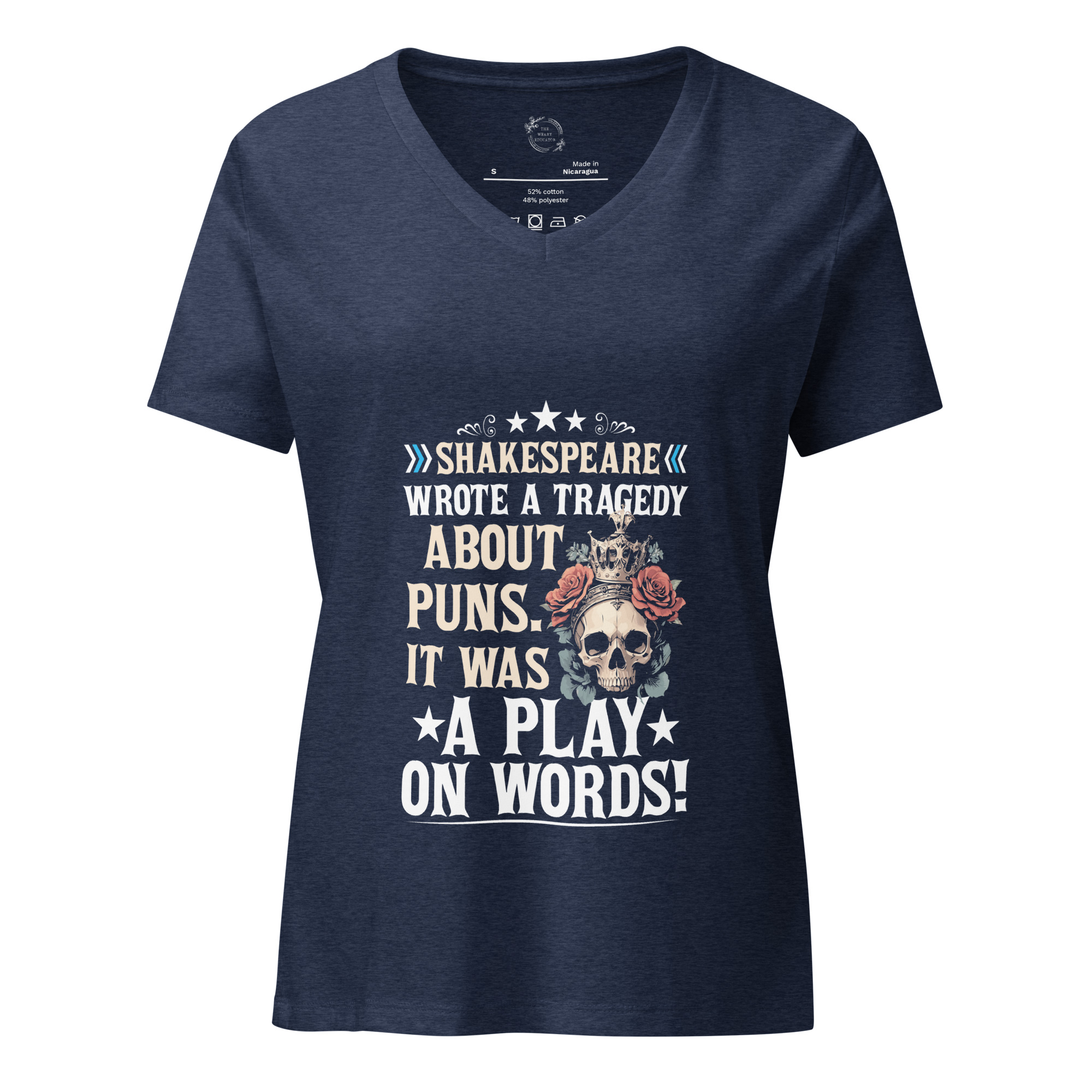 Play on Words – Women’s relaxed v-neck